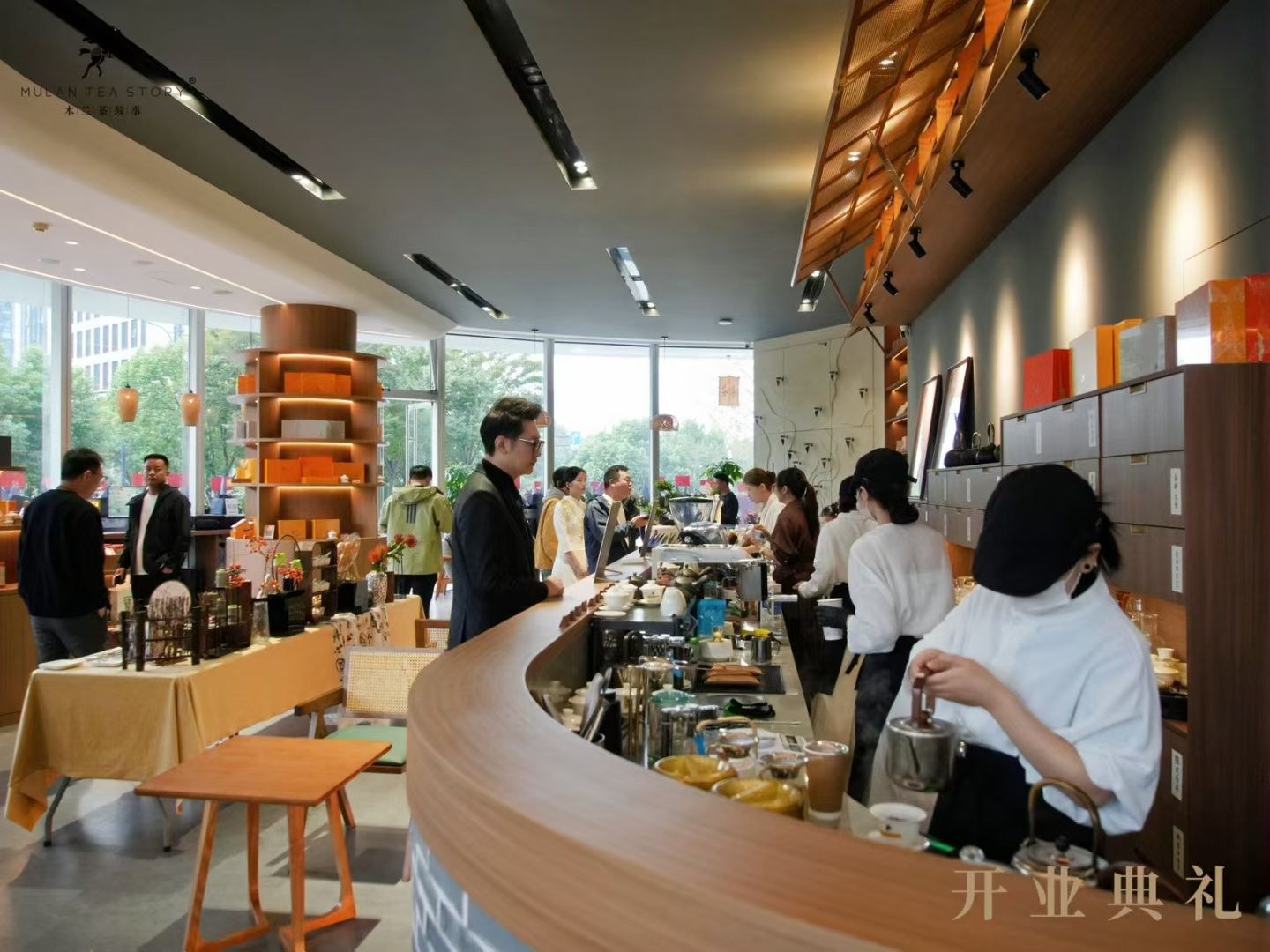 一楼奶茶室内区